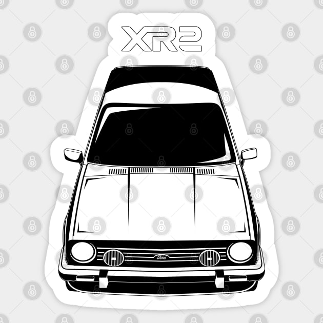 Fiesta XR2 Sticker by V8social